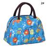Handbag Ladies Spring Bento Fashion Casual Fine Print Practical Strap Double