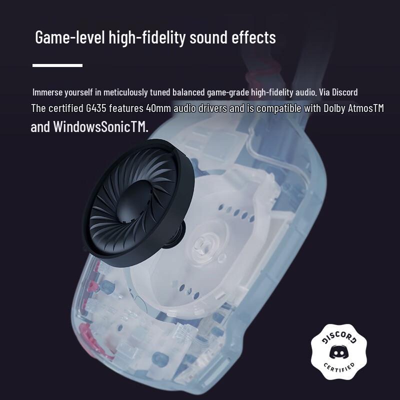 Logitech G435 Wireless Gaming Headset