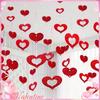 Plastic Valentine's Day Love Pulling DIY Sequin Hanging Ornaments Heart String Garland  Mothers Day
