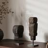 Abstract Human Figurine Minimalist Sculpture Contemporary for Bookshelf