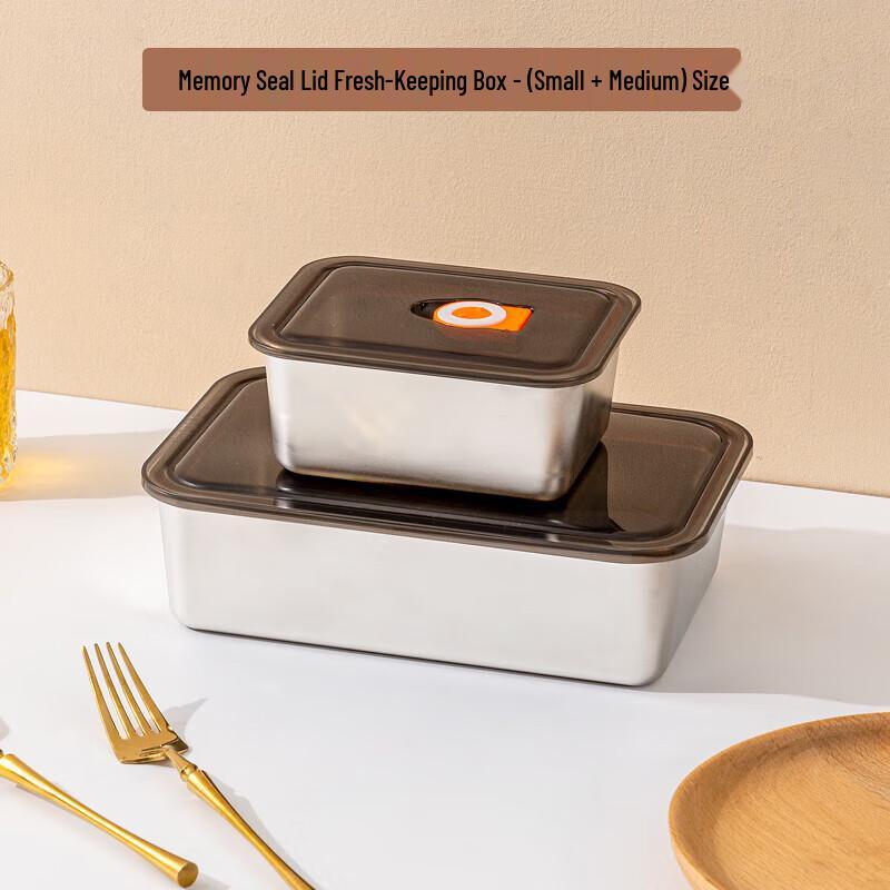 304 Edelstahl Lebensmittelbehälter mit Datumserinnerung