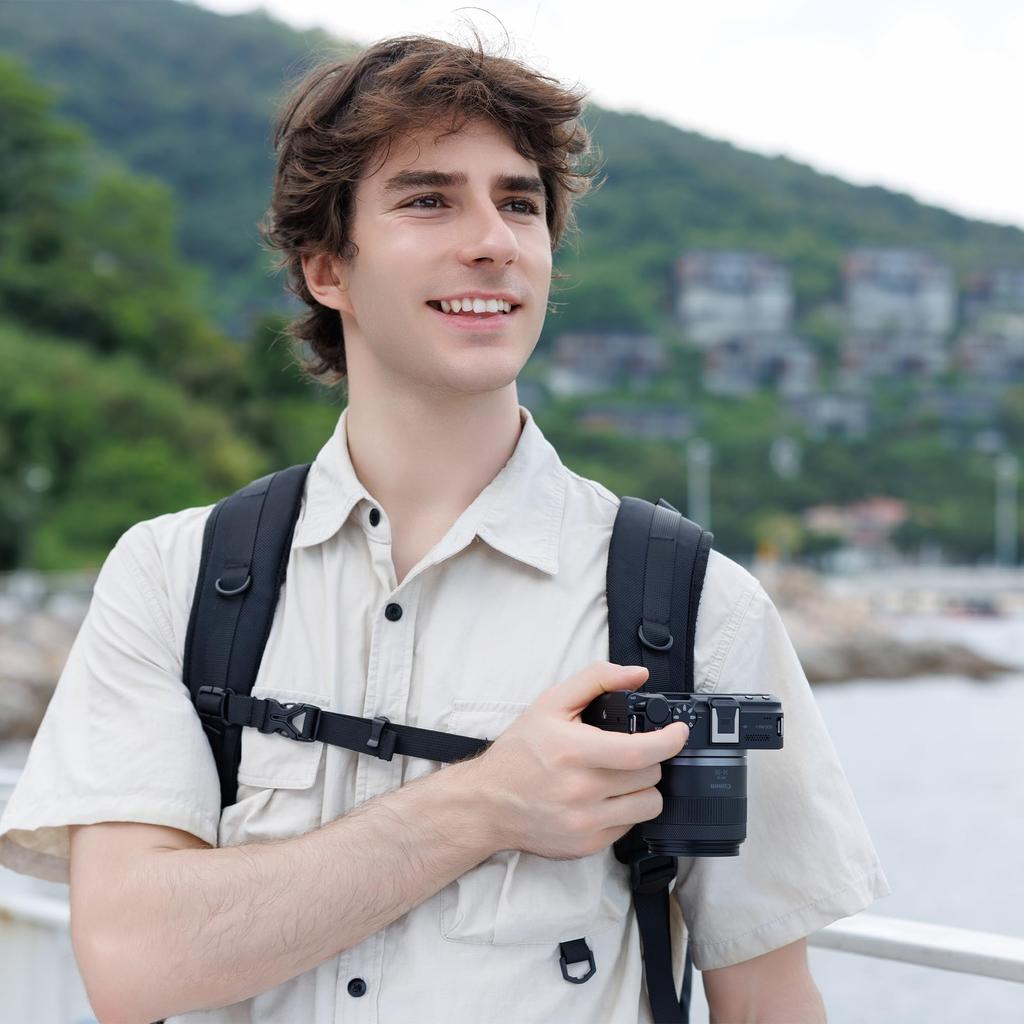 JJC Rychloupínací držák pro fotoaparát pro Peak Design Capture V3 Silikonový popruh Hliníková slitina Odolný Rychlý Držák pro fotoaparát Destička Destička, Arca-Swiss
