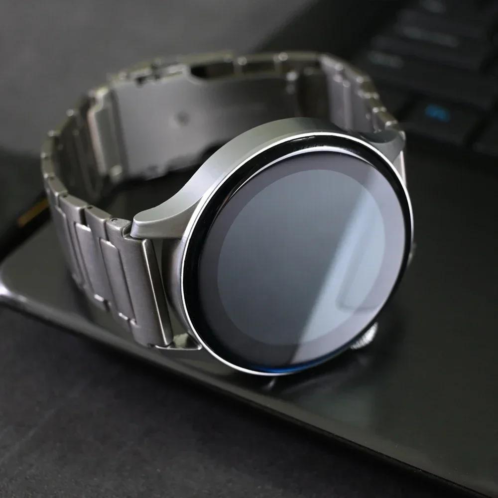 22mm titanový kovový řemínek pro Amazfit Balance GTR 4/3/2 Luxusní business náramek pro Huawei Watch 4 Pro/3 Pro/GT4 46mm/Ultimate