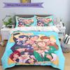 3pcs BTS, K-Pop Merchandise Bedding Set: Perfect for Bedroom or Guest Room. Soft and Comfortable with No Core Included yy251010142
