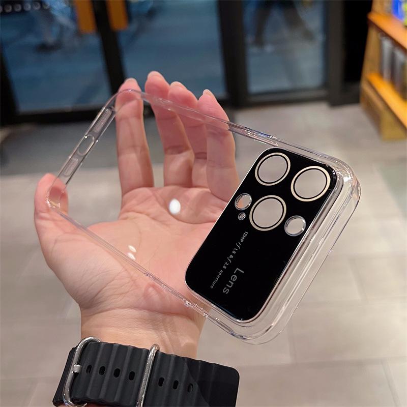 Magnetic Large Window Goggle Case for iPhone11ProMax Mobile Phone Case Apple 11 Electroplated Transparent Protective Case