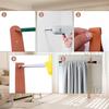 4PCS PU Leather Leather Curtain Brackets Wall Mounted Strap Hooks  Kitchen Decor