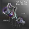 POWEART N700 Cordless Handheld Vacuum Cleaner Purple 30KPa Suction 2600mAh Battery