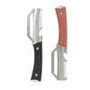 Stainless Steel Vegetable Peeler with Handle, Multi-Function Fruit Potato Peeler, 2-in-1 Bottle Opener, Ergonomic Rust-Proof Essential Kitchen Tool