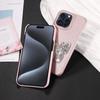 Faux Leather Diamond Butterfly Pattern Phone Case For IPhone16 15 14 13 12 11Pro Pro Max Plus XS Max7 8 Series Drop-proof Case