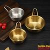 Qianxing 304 Stainless Steel Korean-Style Handled Bowl