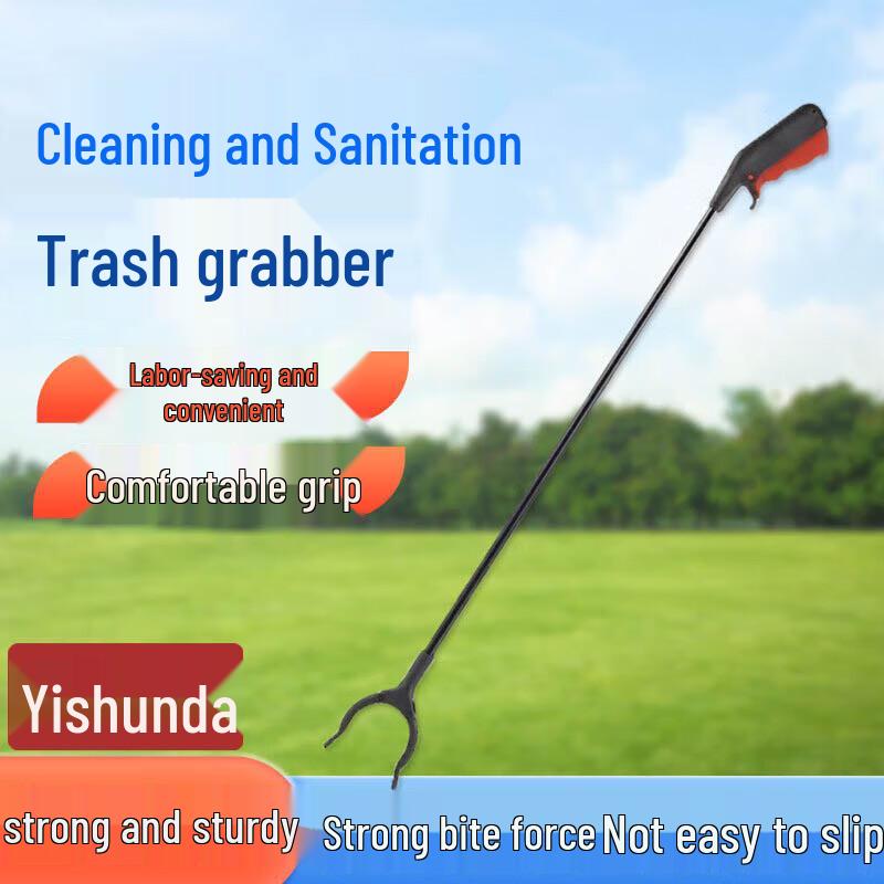 

Yishunda Інструмент для прибирання котячого туалету з довгою ручкою