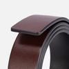 Vegetable Tanned Leather Belt Strip Belt Men's Head Layer Cowhide Headless Belt Business Belt Hanging Belt