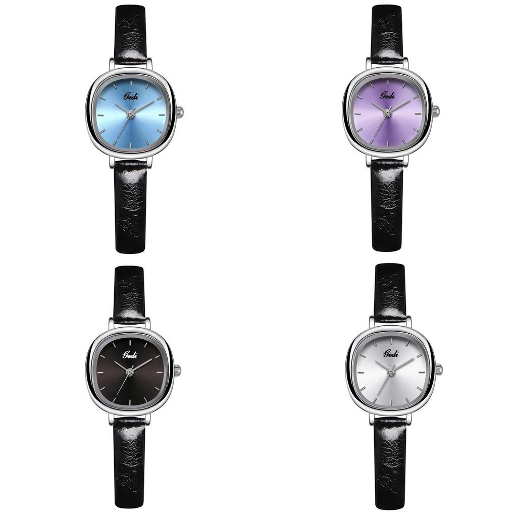 Gedi Womens Quartz Watch With Waterproof Mineral Glass For Casual And School Use