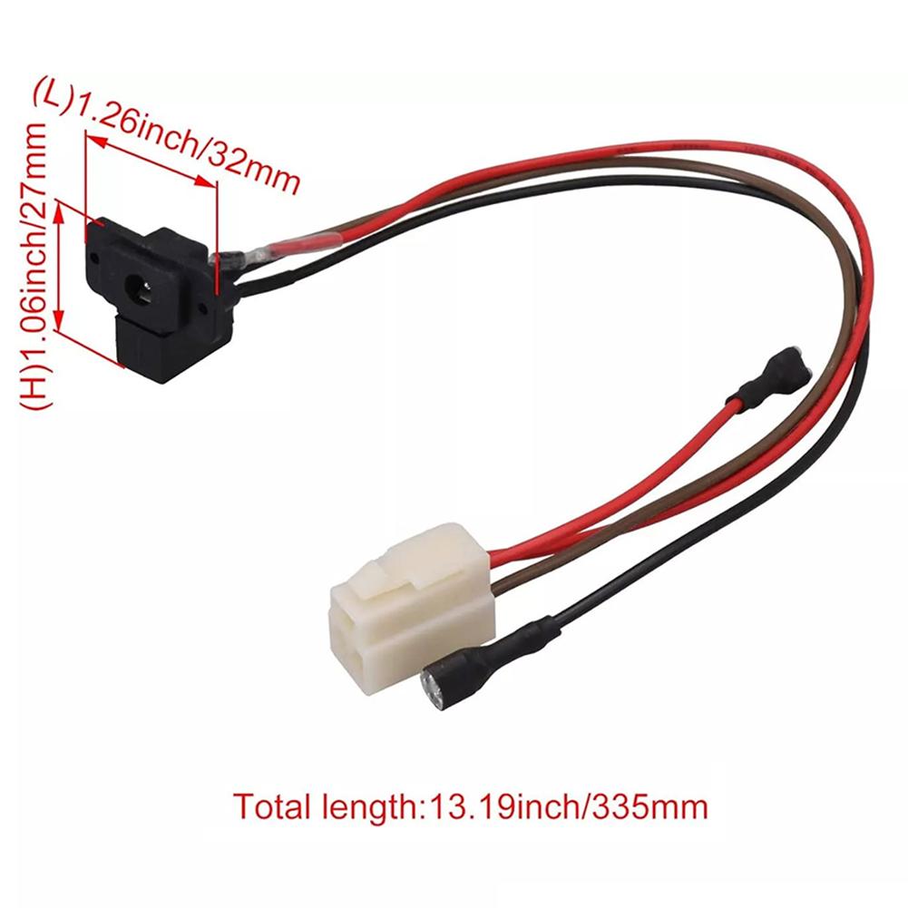 

1set Children s Electric Car Charging Port 6V/12V/24V 3 Pin Charging Port Socket With Wire Replacement For Kids Electric Car China Mainland