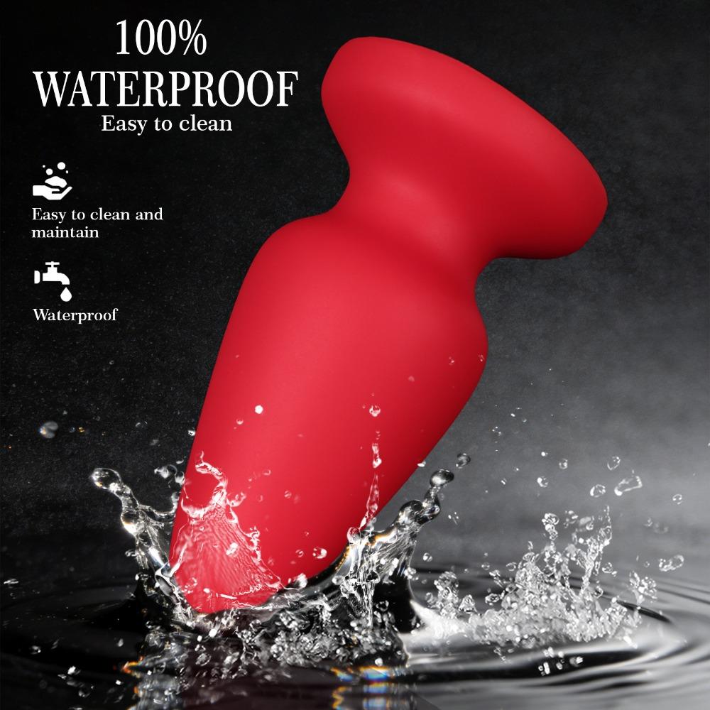 Ultra Soft Large Anal Plug Wearable Outdoor SM Toy for Adults