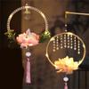 Set of 5 Rabbits Revolving Lamp Festival Scaldfish Easy Assembly and Storage Lamps Handmade Cultural Home Decoration