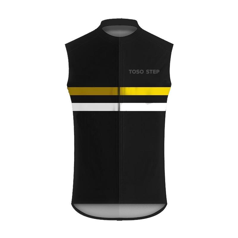 Mens Sleeveless Cycling Vest Slim Fit Mountain Road Bike Jersey Breathable Quick Dry