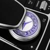 2025 For Mercedes-Benz 52mm Car Central Control Multimedia Decor Sticker For Mercedes Benz W212 W213 W205 AMG W177 V177 W247 W17