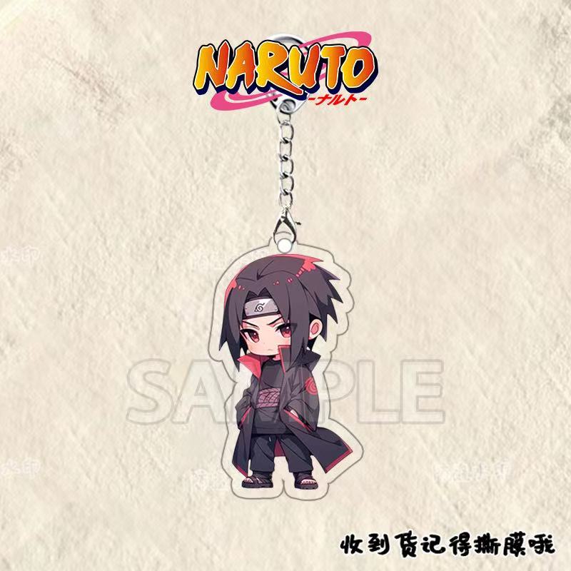 Anime Naruto Akrilik anahtarlık aksesuarları Uzumaki Naruto Çizgi Film Anahtarlık