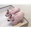 Girls Warm Fleece Lined Snow Boots Kids Winter Soft Sole Cotton Shoes