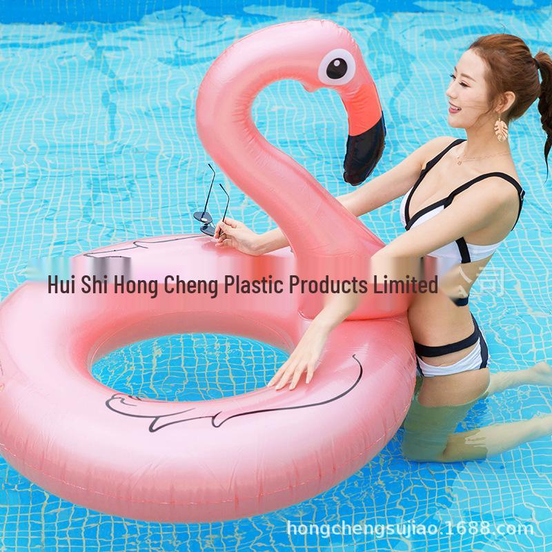 Hot-Selling Inflatable Red Lips Float: Rose Gold Champagne Pink Swimming Ring