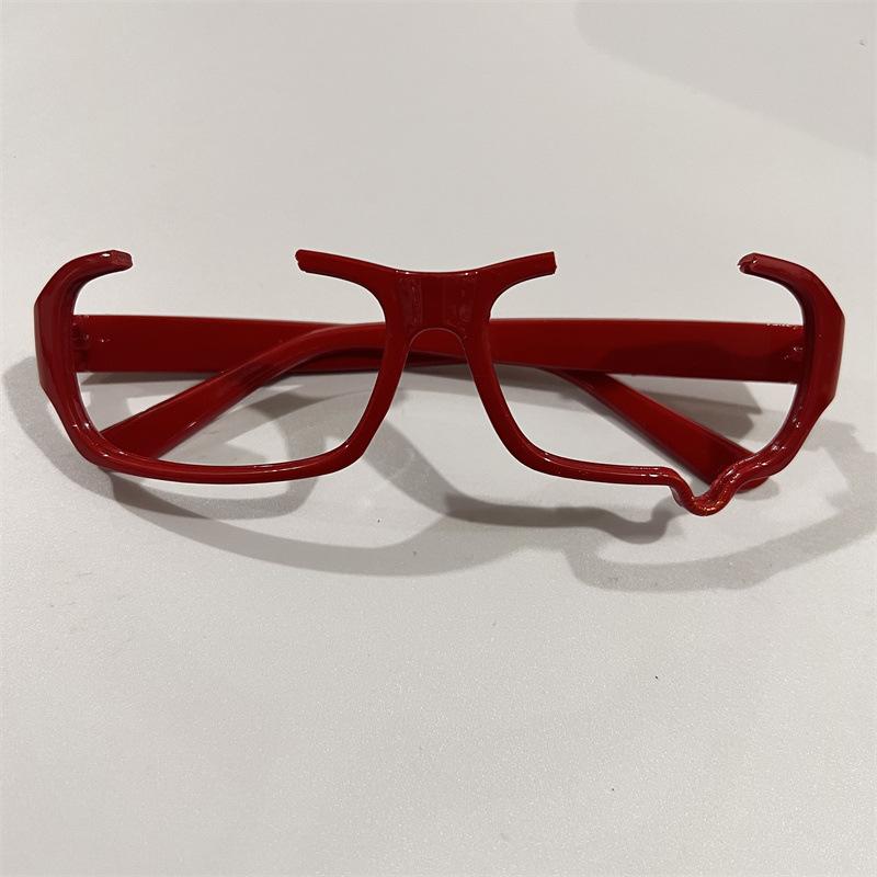 

New Fashion Unisex Cat Eye Plain Glasses for Men Women Pc Frame Glasses Square Eyeglasses Studs Square Frame Eye for Male Female