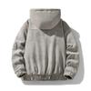 2025 Winter Men's Hooded Cotton Jacket with Faux Rabbit Fur: Thick, Warm, Double-Sided, and Loose-Fit