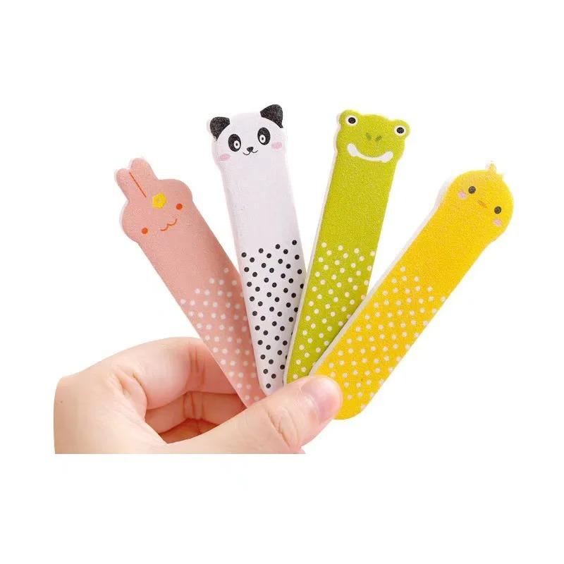 Cute Animal Nail File Mini Nail File Stick Small Polishing File Nail Art Gift Accessory