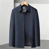 Lapel Jacket for Middle-aged & Elderly Men - 2026 Spring/Autumn Business Casual Outerwear