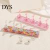 Magnetic Press-on Nail Stand False Holder with Glitter Base, for Painting Practice Base Beginner Nails Painting, Art & Display Fake