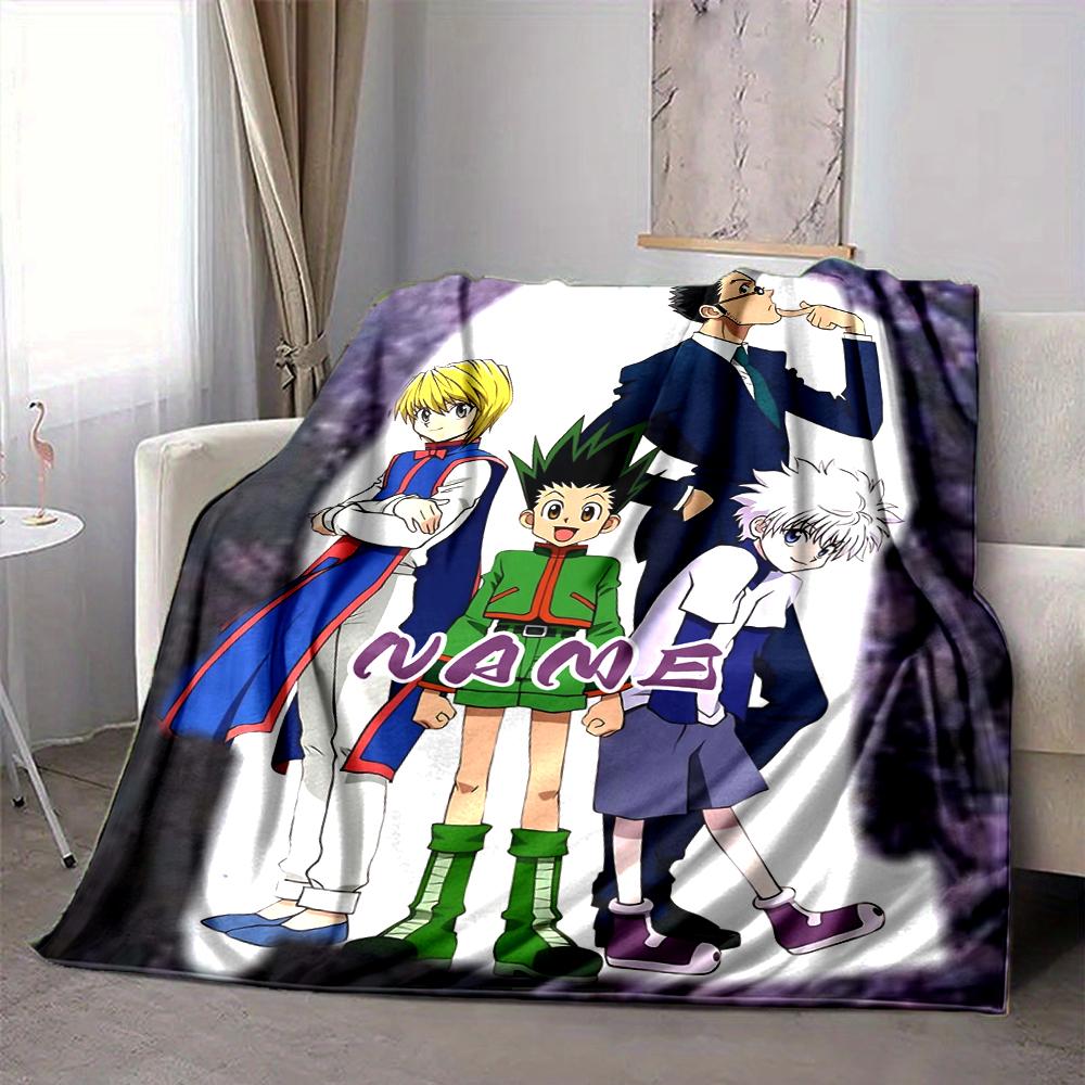Custom 1pc Heroic Adventures Unite Blanket, Soft And Comfortable Blanket, Casual Warm, Camping Travel Blanket, Birthday Gift Q912124