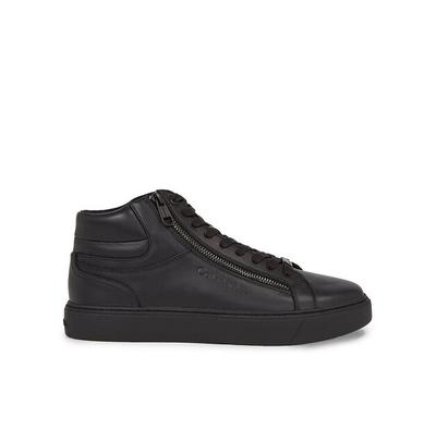 High Top Lace Up W/Zip Rubb Sneakers