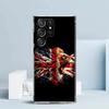 Union Jack England UK Flag Soft Cover for Samsung Galaxy S25 Edge S26 S24 S23 Ultra Phone Case S22 S21 Plus S20 FE Print Pattern