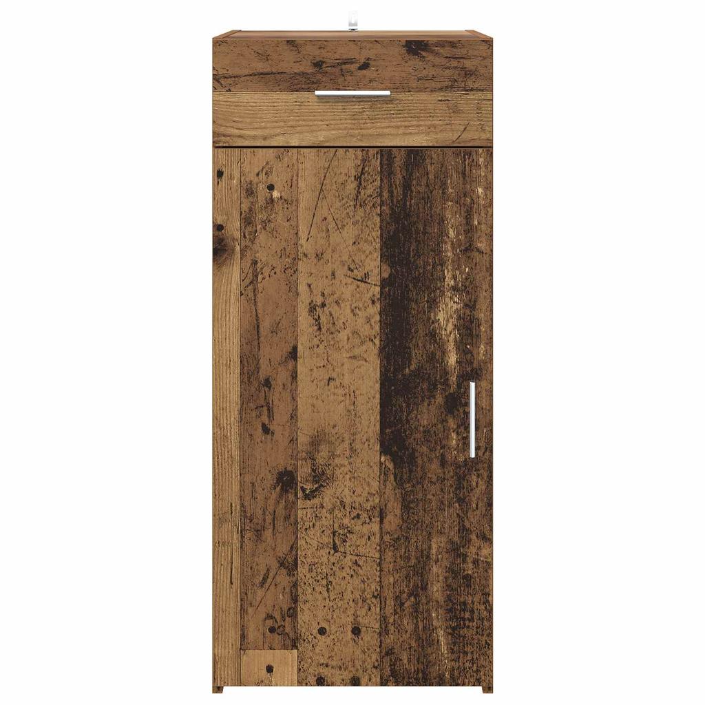 Storage Cabinet Reclaimed Wood Style 40 x 42.5 x 93 cm Engineered Wood