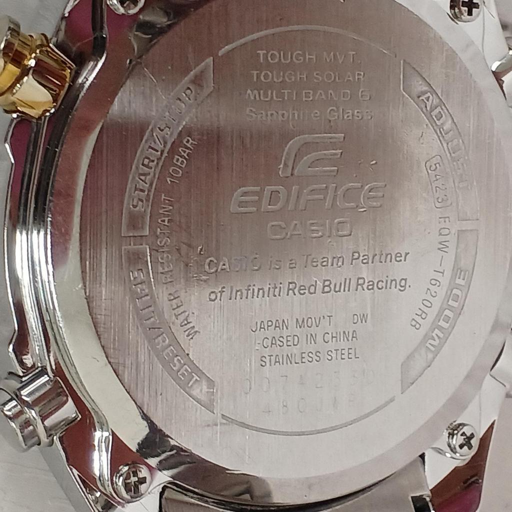 Used CASIO EQW-T620RB EDIFICE