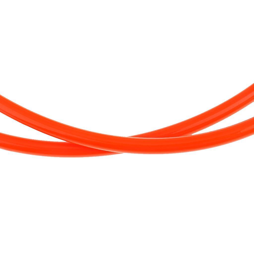 5ft 7mm Straight SUP Surfboard Surfing Board Leash with Double Swivel Orange