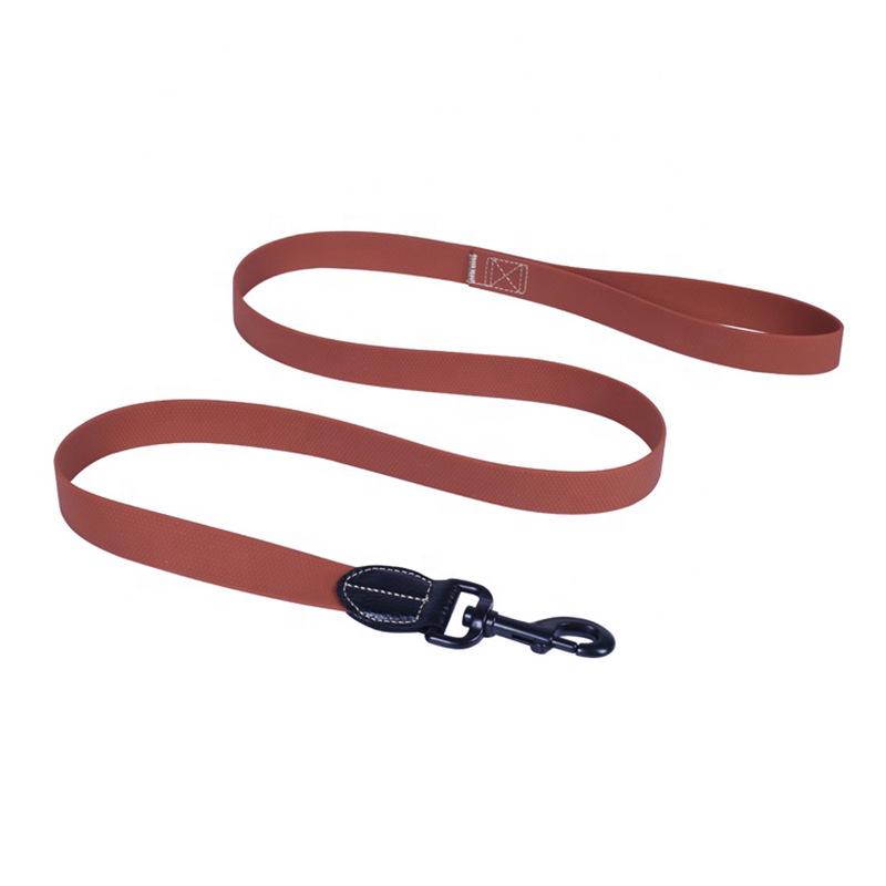 Waterproof Dirt-Resistant PVC Dog Leash & Collar Customizable