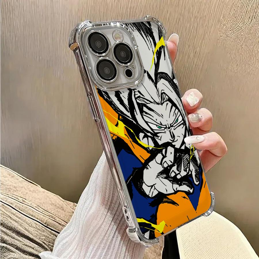 

Phone Cover Funda Case for Apple iPhone 17 Pro Max 13 XS XR 16 17 Air 11 15 14 12 Plus Dragon Ball Vegeta Kakarot Goku iPhone 14