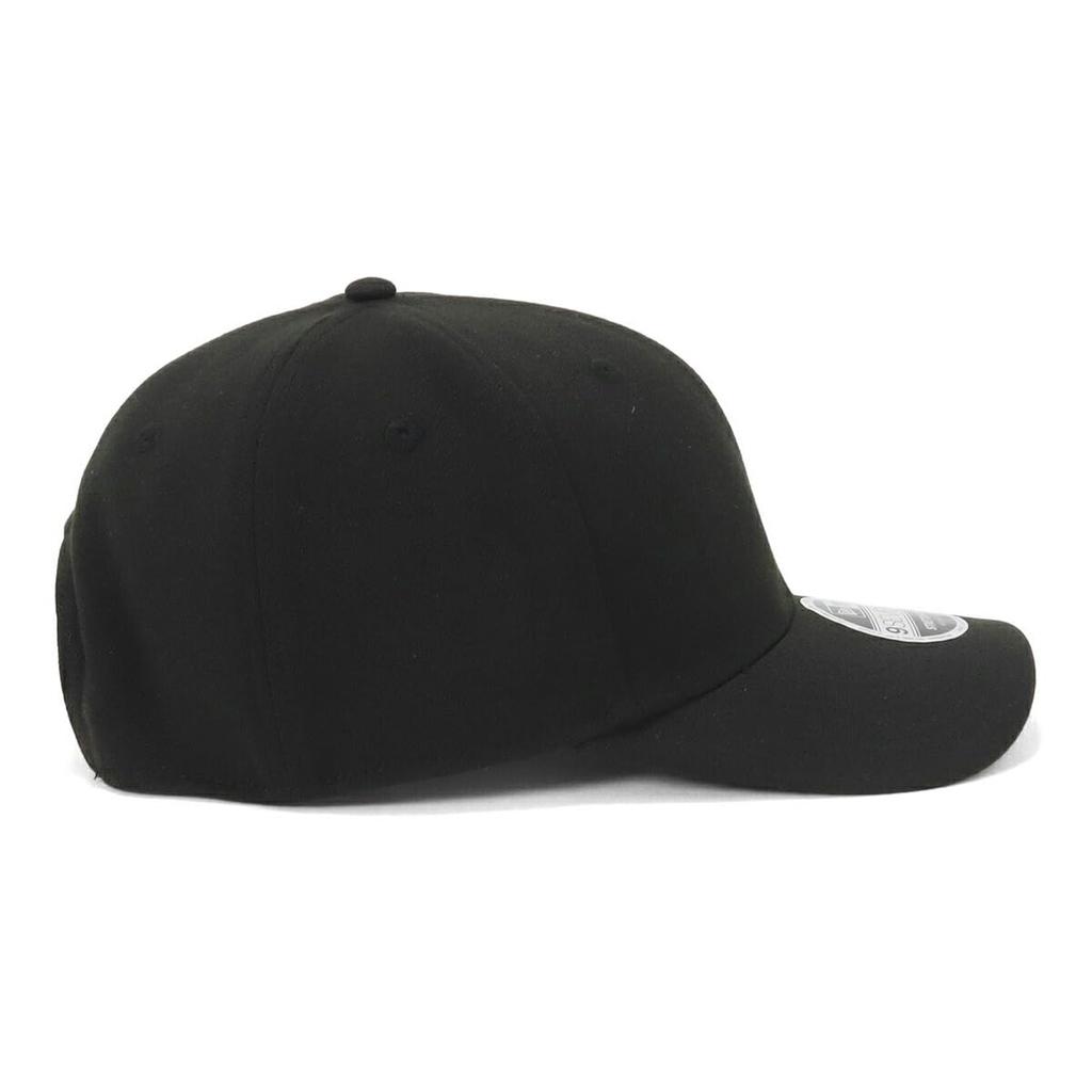 [New Era] Cap, Plain, Black, Black, SM, 970SS, BASIC BLK WHI, 25J