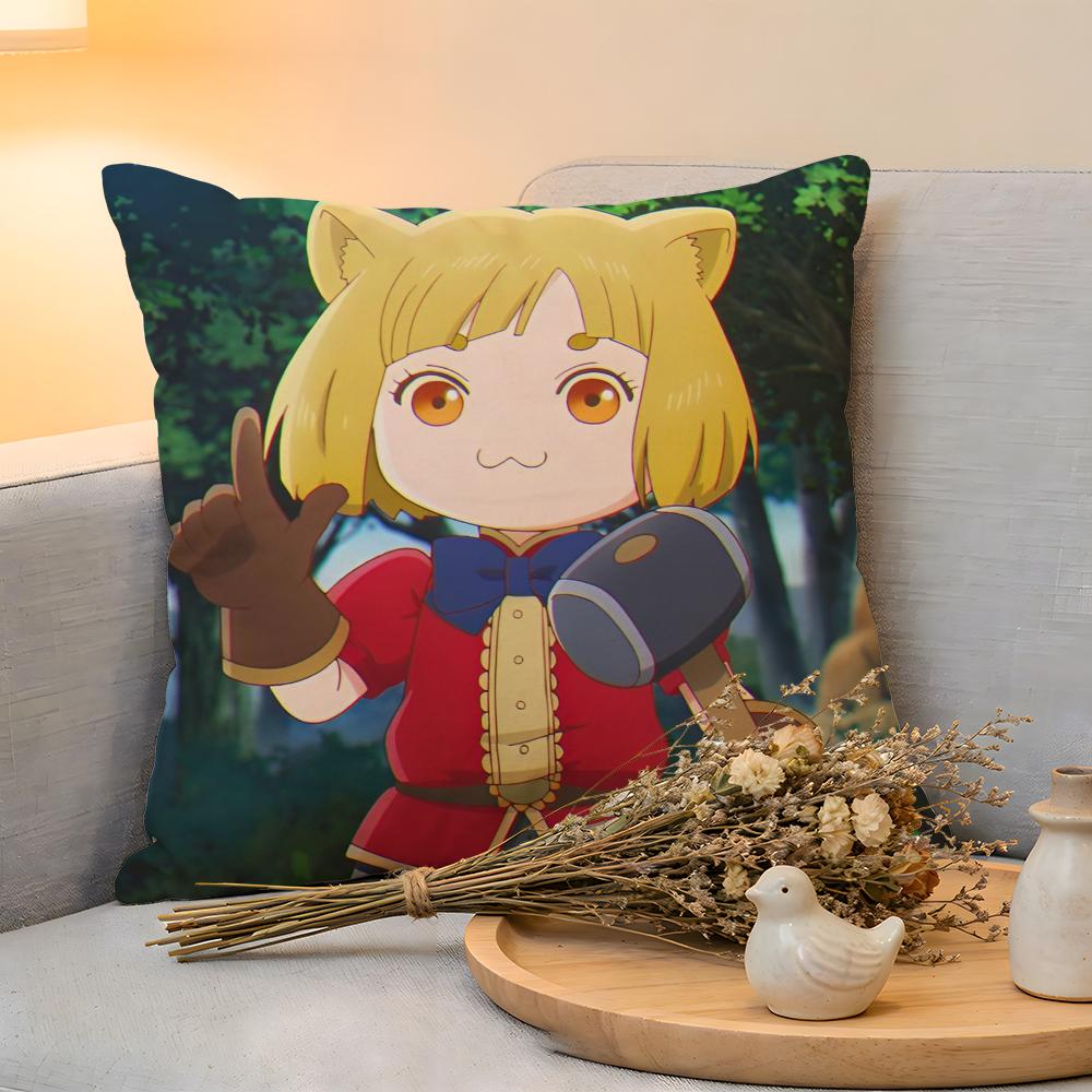 Cushion Cover  Linen  SkinFriendly Soft Decorative Case For Sofa Home Decor Kwaii AAkane KKinoshita Pillow cover