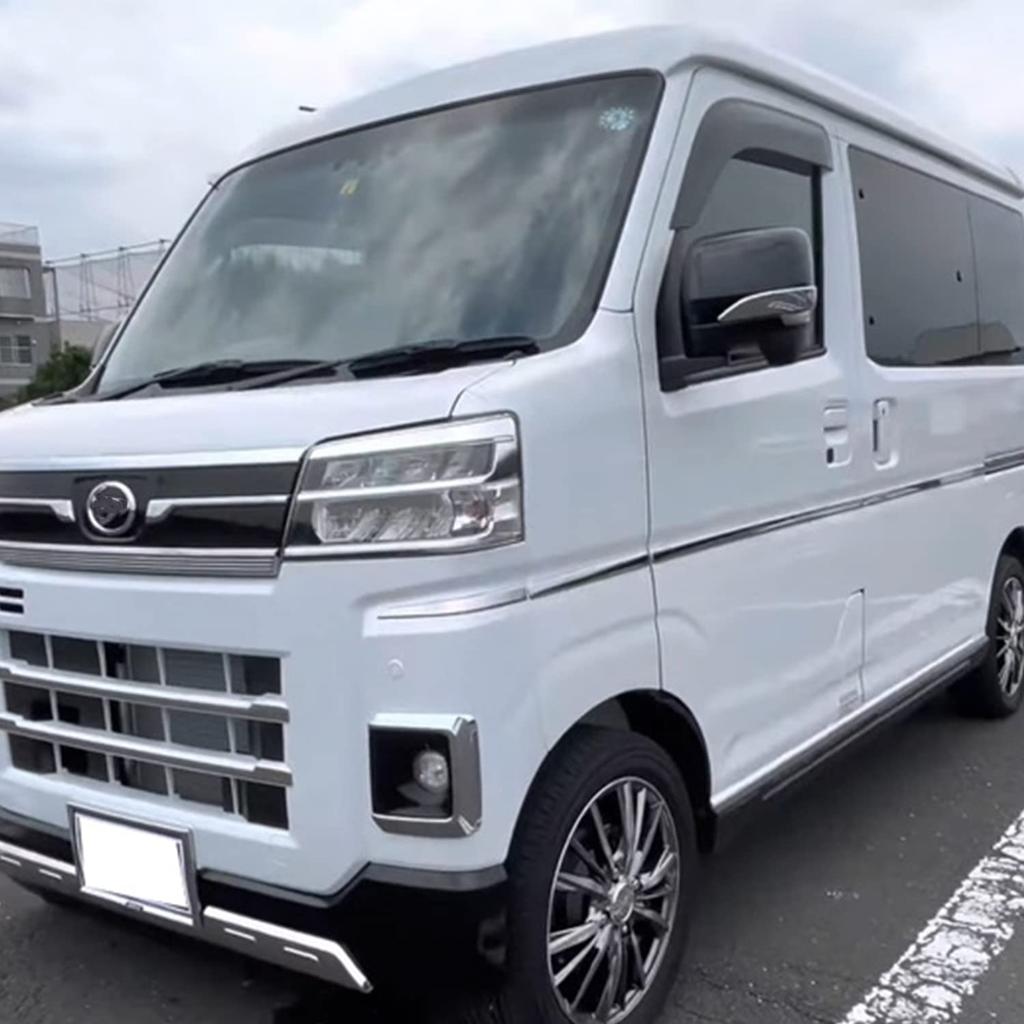 HyoLebi Side Mirror Decorative Covers for Daihatsu New Atrai Hijet Cargo S700V S710V Rearview Mirror Mirror Finish Accessory Option and Right