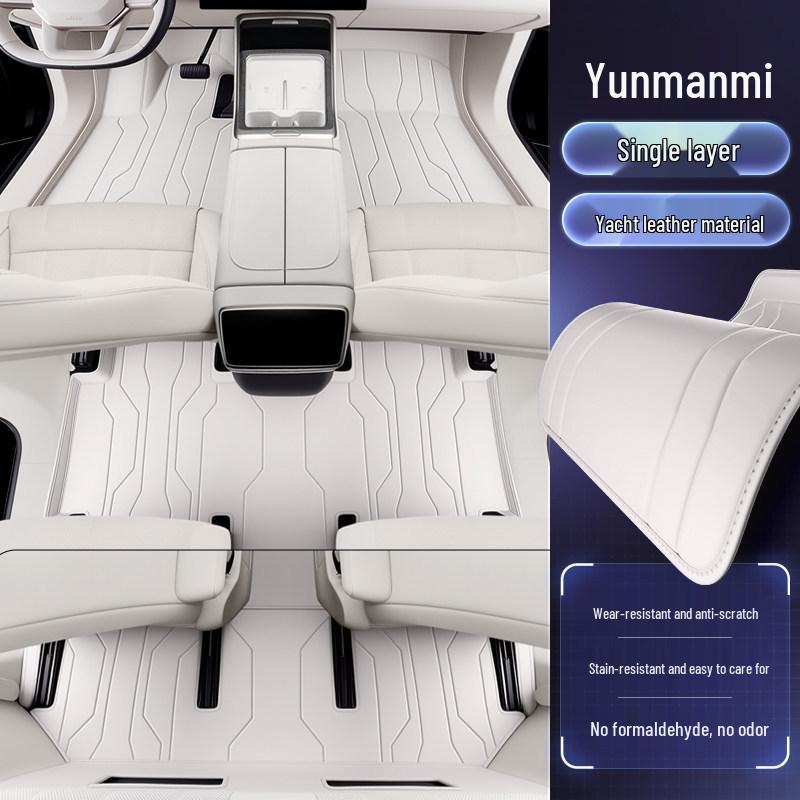 Lando L90 Full Coverage Foot Mats for 25 Models: Six/Seven-Seater Car Interior Carpet Accessories