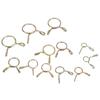 420pcs Fuel Line Spring Wire Clips 10‑Size 5‑14mm Air Tube Clamps for Motorcycle Scooter ATV