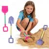 Beach Shovels,Thick Sand/Snow Shovels Scooping Kit With Long Handle Toys Gardening Tools ABS Plastic Spade For Garden Snow Backyard Summer Beach Fun