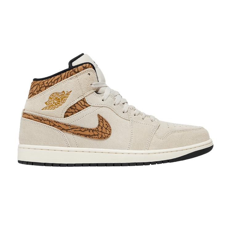 Jordan 1 Mid SE Brown Elephant 40