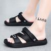 New Slippers Casual Outdoor Sandals Soft-soled Outdoor Beach Shoes One-word Slippers