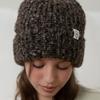 TATIANA Bouclé Textured Knit Beanie HT8213
