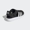 Adidas LWS08 Junior Summer Water Sandals for Boys and Sizes Size Closed-Toe Girls, 17-22cm, Black/White, 22.0cm
