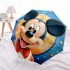 1pc Mickey Mouse Folding Umbrella, Automatic Folding. It Has Eight Sturdy Ribs, Making It Convenient for Outdoor Use yy0729007