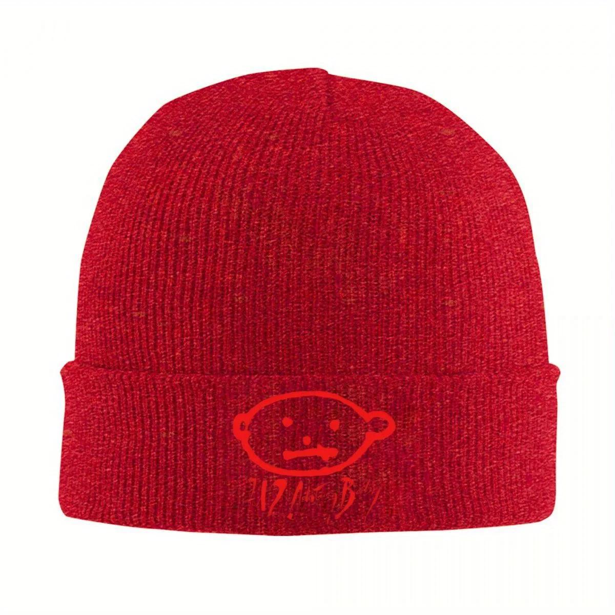 U ACHTUNG BABY LOGO Rock Music Hats Autumn Winter Beanies Warm Caps Unisex Women Acrylic Knitted Hat